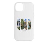 Rainforest Waterfalls and Wild Jaguars Vacation Guyana Case for iPhone 14 Plus