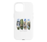 Rainforest Waterfalls and Wild Jaguars Vacation Guyana Case for iPhone 15