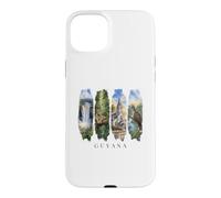 Rainforest Waterfalls and Wild Jaguars Vacation Guyana Case for iPhone 15 Plus