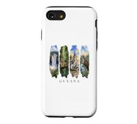 Rainforest Waterfalls and Wild Jaguars Vacation Guyana Case for iPhone SE (2020) / 7/8