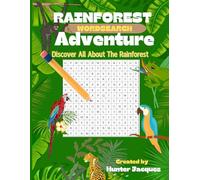 Rainforest Word-search Adventure: "Explore the rainforest - A fun Word search Book for Kids and Adults"