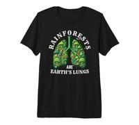 Rainforests are Earth's Lungs Amazon Rainforest Premium T-Shirt
