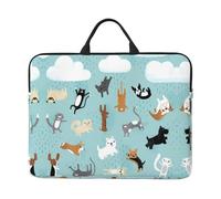 Raining Cats & Dogs Laptop Sleeve Case 14 Inch Laptop Sleeve Computer Carrying Bag Applies To 14" Notebooks