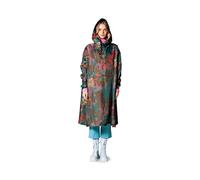 Rainkiss - Adult Rain Poncho - Waterproof - PFAS-Free - One Size - Multicolour - 100% Recycled Polyester - Design: Digi Forest Camo