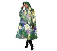 Rainkiss - Adult Rain Poncho - Waterproof - PFAS-Free - One Size - Multicolour - 100% Recycled Polyester - Design: Lily