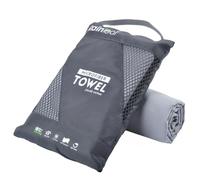 Rainleaf Microfiber Towel Perfect Travel & Sports &Beach Towel. Fast Drying - Super Absorbent - Ultra Compact. Suitable for Camping, Backpacking,Gym, Beach, Swimming,Yoga,Gray,16 X 32 Inches