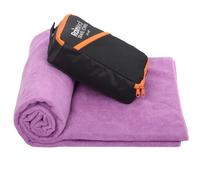 Rainleaf Microfiber Travel Towel Quick Dry Swimming Towel Ultra-Compact,Super Absorbent,Washcloths for Bathroom, Shower,Camping,Backpacking-Purple 34"x60"