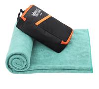 Rainleaf Microfiber Travel Towel Quick Dry Swimming Towel Ultra-Compact,Super Absorbent,Washcloths for Bathroom, Shower,Camping,Backpacking-Mint 12"x40"