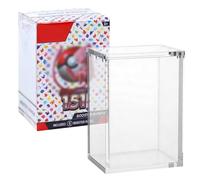Rainmae Acrylic Display Case for Booster Bundle & Bulid & Battle Boxes with Magnetic Lid Display Box(NOT Fit for NEW Booster Bundle),Booster Bundle Case Storage Holder for Trading Card Collections