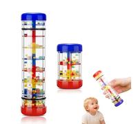 Rainmaker Baby Toy - 2 Pack Baby Rattle Toys Rain Stick, Sensory Music & Auditory Instruments, Baby Rattles 6-12 Months, Engaging Musical Toys for Early Sensory Development