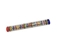 Rainmaker Rain Sticks Wooden Musical Shake Beaded Raindrops Rainbow Hourglass Sound Toy Baby Musical Toy