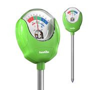 RAINPOINT Soil Moisture Meter for Plants - Accurate Plant Water Meter for Houseplants and Outdoor Plants,Gardening,Farming,No Batteries Needed(Green)