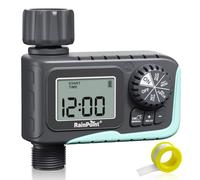 RAINPOINT Sprinkler Timer Outdoor, Programmable Watering Irrigation Timer with Rain Delay/Manual, Grey, 2023 Release