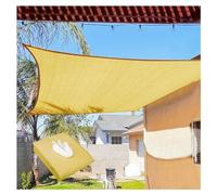 Rainproof Sun e Sail - UV Resistant Breathable & Tear-Resistant nings for Patio - Custom Yellow x Canopy