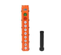 Rainproof Switch Control Station, IP65 Hoist Push Button Switch for Crane & Automobile Tailgate, 500V ABS Crane Pendant Control Station COB-64A
