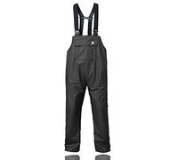 RainRider Rain Pants for Men Women Waterproof Rain Gear Bib Overalls Trousers for Fishing Hunting - black - 3X-Large