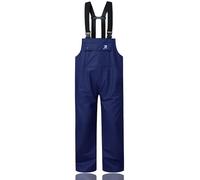 RainRider Rain Pants for Men Women Waterproof Rain Gear Bib Overalls Trousers for Fishing Hunting, Navy, XXL