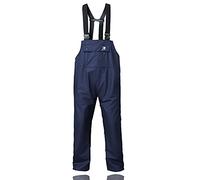 RainRider Rain Pants for Men Women Waterproof Rain Gear Bib Overalls Trousers for Fishing Hunting, Navy, Medium
