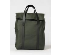 RAINS 2 Way Waterproof Polyester Tote Backpack with Flap Closure