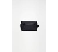 Rains 2 Zip Wash Bag | Wash Bag | Black | One Size