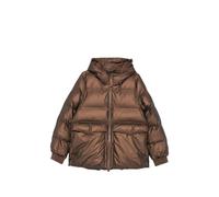 Rains Alta hooded padded jacket - Brown XS-S-M-L