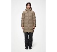 Rains Alta Longer Puffer Jacket | Thermal | Beige | XS