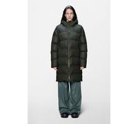 Rains Alta Longer Puffer Jacket | Thermal | Green | S