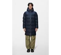 Rains Alta Longer Puffer Jacket | Thermal | Navy | S