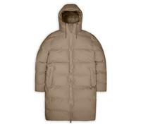 Rains - Alta Longer Puffer Jacket W3T4 - Winter jacket size L, sand