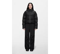 Rains Alta Short Puffer Jacket | Thermal | Black | XL