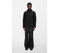 Rains Banja Liner Overshirt | Long Sleeve | Black | XL |