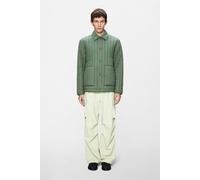 Rains Banja Liner Overshirt | Long Sleeve | Green | L |