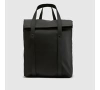 RAINS Black 2 Way Tote Backpack W3 One Size