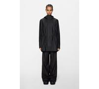 Rains Bold Long Jacket | Rain Jacket | Black | S |