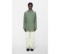 Rains Bold Long Jacket | Rain Jacket | Green | S |