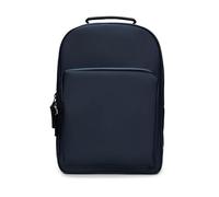 RAINS Regular & Large Book Daypack, Backpack, Laptop Bag, Waterproof, 2 Year Warranty, Black, Navy, L, Minimalistic