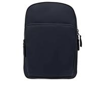 Rains Book Daypack Large zip-up backpack - Blue OS