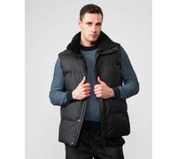 Rains Boxy Unisex Puffer Vest - 01 Black - M