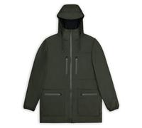 Rains - Cargo Long Jacket W3 - Waterproof jacket size L, olive