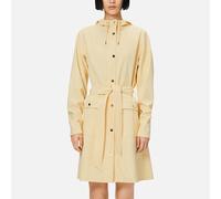 Rains Curve Matte Shell Long Jacket - M
