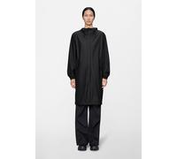Rains - Long waterproof and windbreaker jacket - Unisex - Fishtail Parka W3 - Fishtail Parka W3 Black for Men - Size XL Black XL