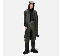 Rains | Fishtail Parka | Classic Fisherman Raincoat | Green XS