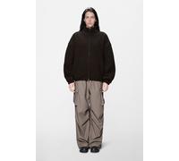 Rains Fleece Zip Jacket | Fleece Jacket | Bark | XL |