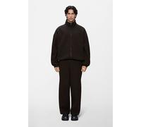 Rains Fleece Zip Jacket | Fleece Jacket | Bark | XL |