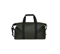 RAINS Hilo Waterproof Weekend Travel Bag | Waterproof PU weekender for women and men; 36 L travel duffel, coated zip, compression straps, detachable strap