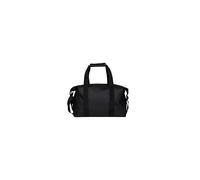 RAINS Hilo Small W3 Black Weekend Bag Size: One Size, Colour: Black Fabric