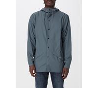 RAINS Jacket Men color Gnawed Blue - Size: L - male