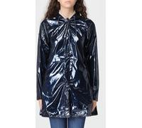 RAINS Jacket Woman color Blue - Size: M - female