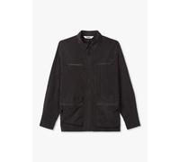Rains Kano Overshirt Mens Clothing Size: XL, Colour: Black Fabric