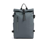 Rains Large Rolltop backpack, 23L, unisex, blue